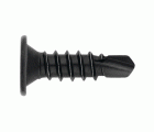 BCP N [CP] Tornillo autotaladrante de cabeza extraplana y huella PH. Zincado negro. Huella PH